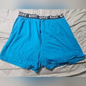 Lazy One Vibrant Blue Boxers With Squirrel On The Back!